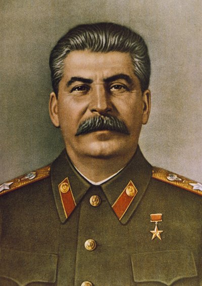 Ritratto di Joseph Stalin da Unknown